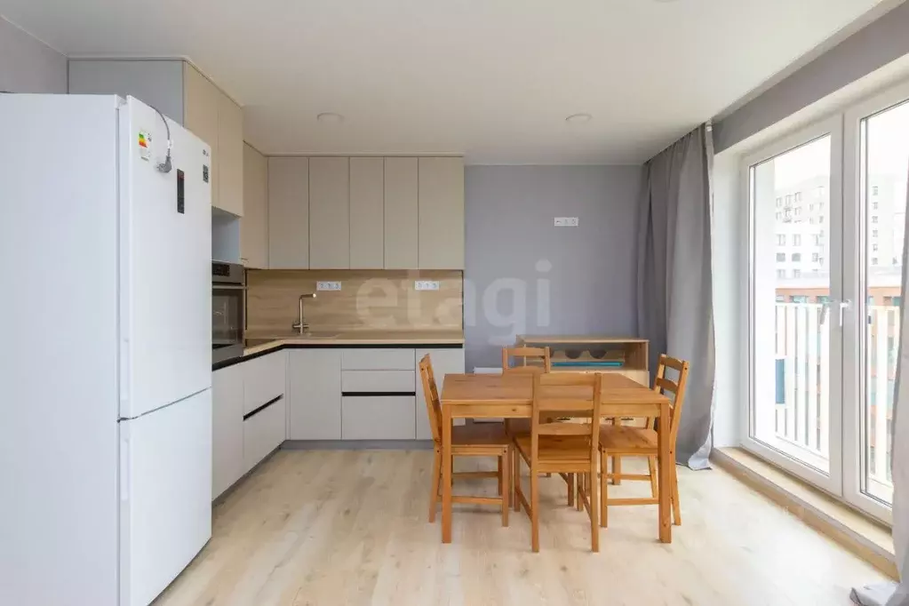 Студия Тюменская область, Тюмень ул. Газовиков, 44 (29.1 м) - Фото 1