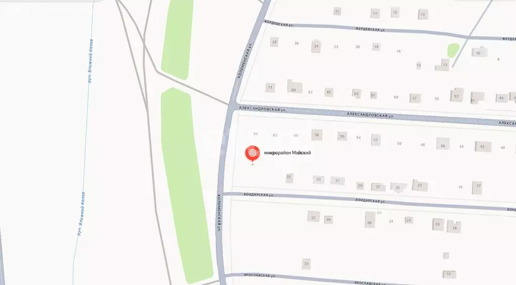 Участок в Первомайский, микрорайон Майский, Бондарская улица (5 м) - Фото 2