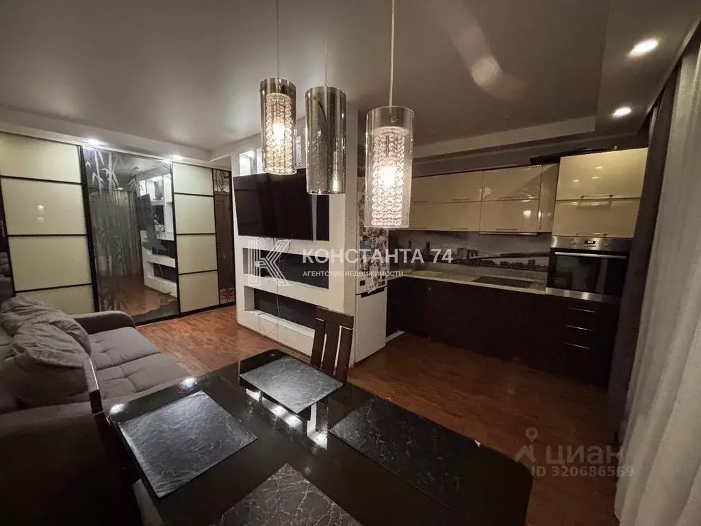 2-к кв. Челябинская область, Челябинск просп. Краснопольский, 15а ... - Фото 1