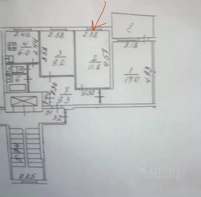 Комната Московская область, Мытищи ул. Академика Каргина, 38к2 (12.0 ... - Фото 2