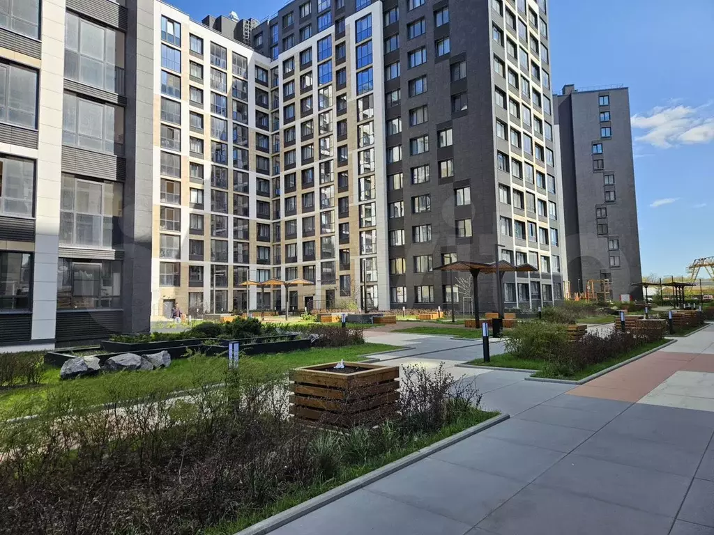 1-к. квартира, 34 м, 4/13 эт. - Фото 1