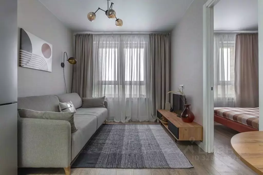 1-к кв. Москва № 2 кв-л, 5с5 (34.0 м) - Фото 2