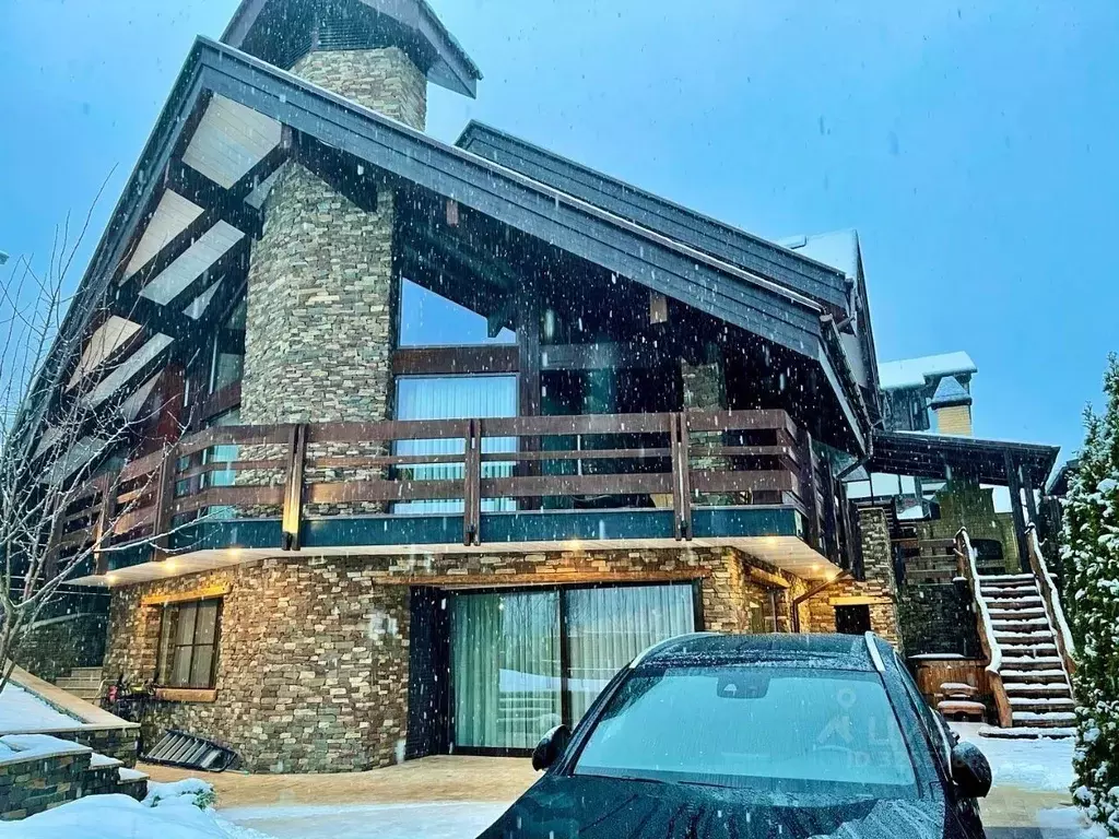 Дом в Краснодарский край, Сочи Красная Поляна пгт, ул. Ачишховская, 60 ... - Фото 1