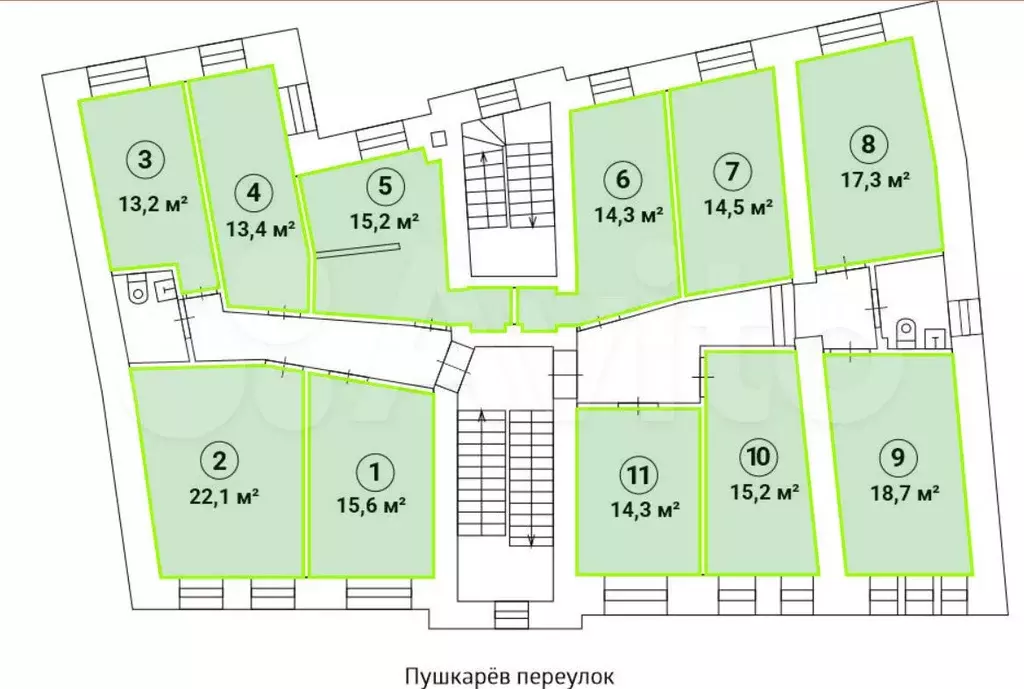 Свободного назначения у м. Трубная, 173.8 м - Фото 0