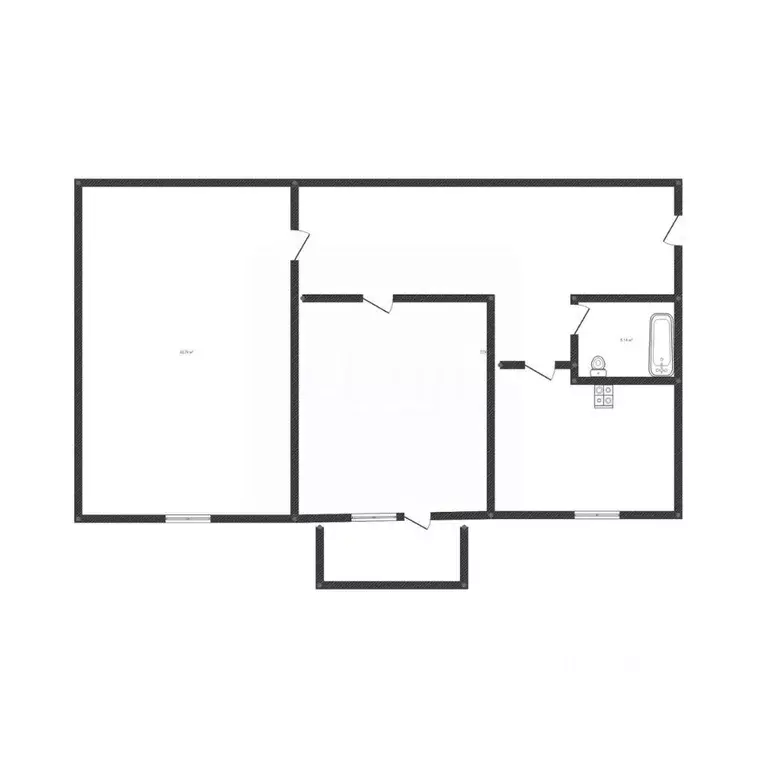 2-к кв. Иркутская область, Ангарск 15-й мкр, 32 (49.0 м) - Фото 2