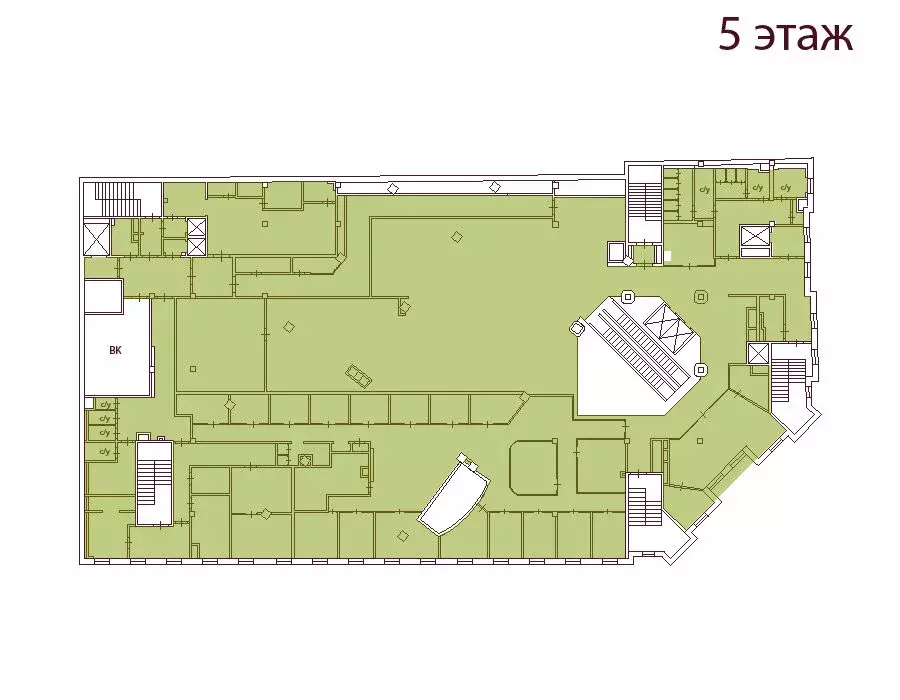 Офис (1647.1 м) - Фото 1