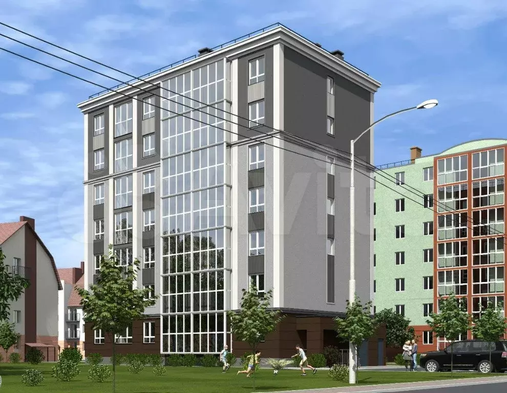 1-к. квартира, 36 м, 6/7 эт. - Фото 0