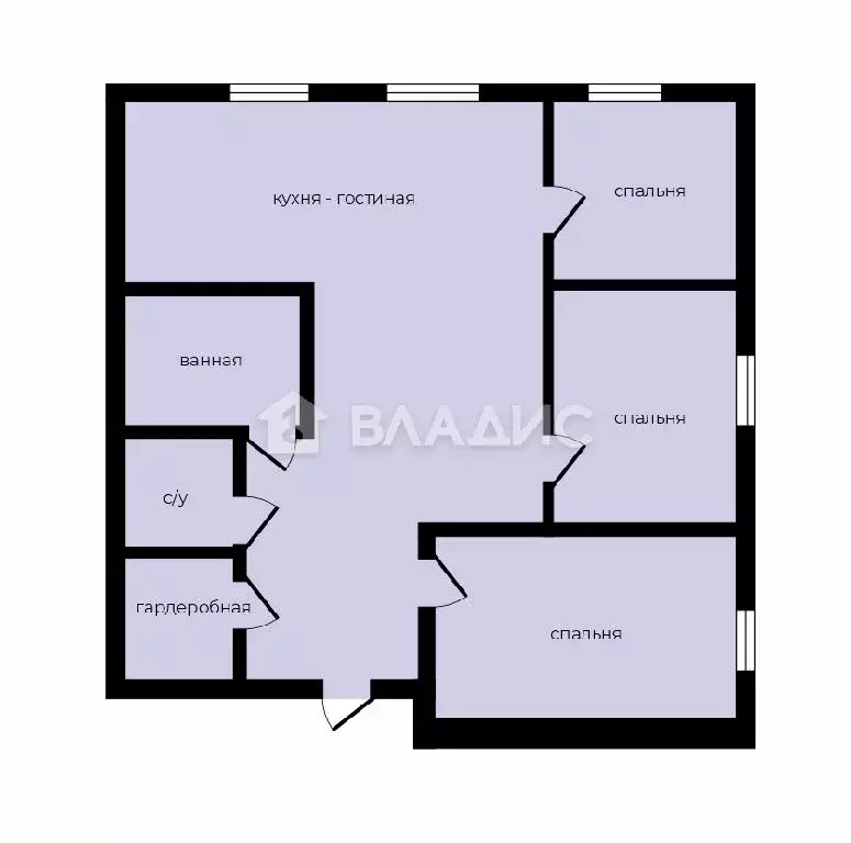 Продается 4-комнатная квартира - Фото 2