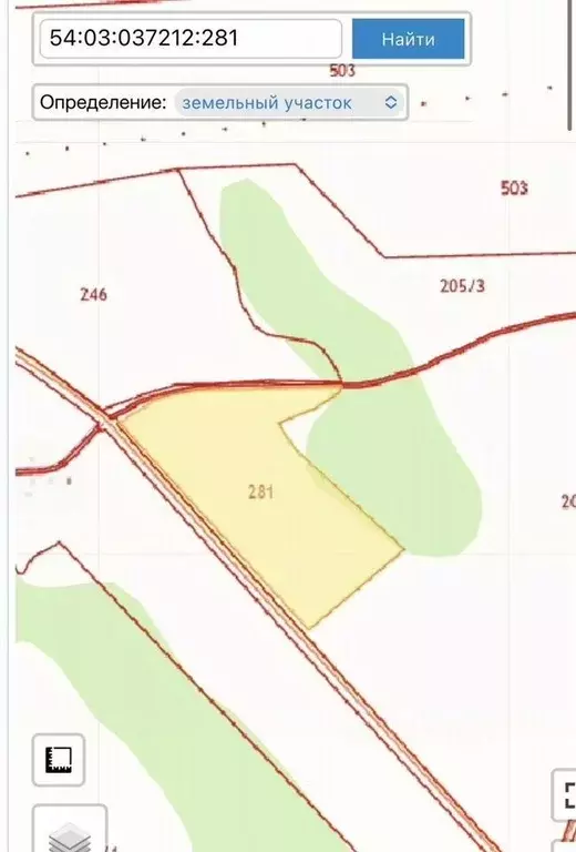 Участок в Новосибирская область, Болотнинский район, д. Новая Чебула  ... - Фото 1