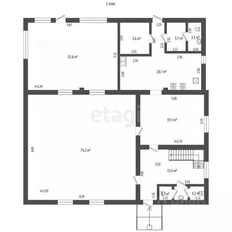 Помещение свободного назначения в Мордовия, Саранск Энергетическая ... - Фото 2