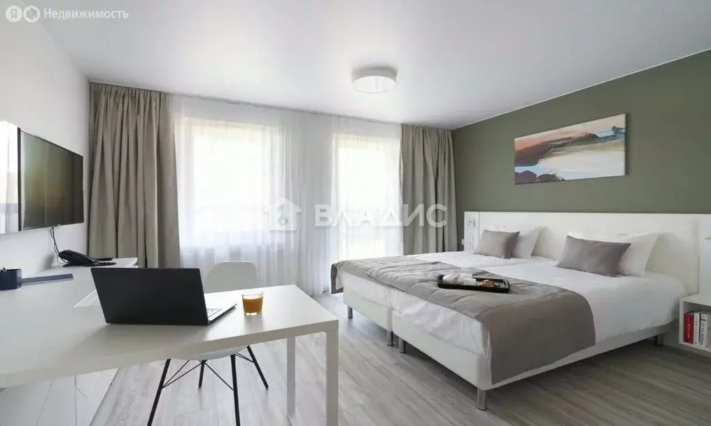 Квартира-студия: Санкт-Петербург, улица Салова, 61 (25.2 м) - Фото 1