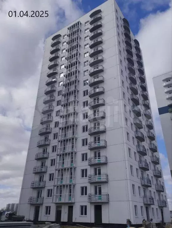 Квартира-студия, 34,6 м, 9/16 эт. - Фото 1