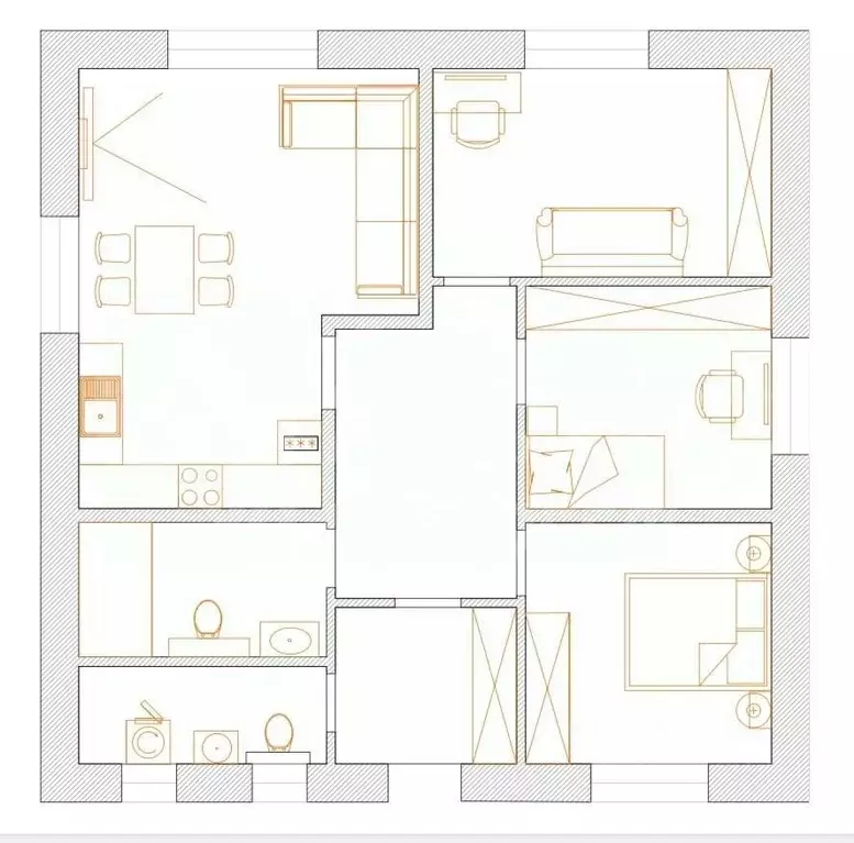 Коттедж в Тюменская область, Тюменский район, с. Перевалово ул. ... - Фото 2