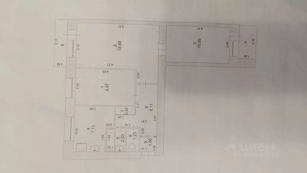 3-к кв. Ульяновская область, Ульяновск Московское ш., 100 (60.0 м) - Фото 0