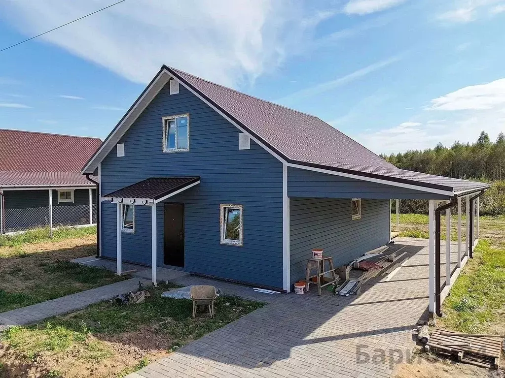 Дом в Калужская область, Совхоз Боровский с/пос, Волконское кп ул. ... - Фото 1