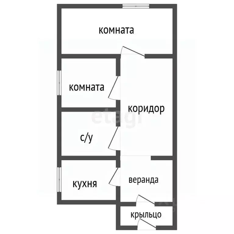 2-к кв. Воронежская область, Семилукский район, Стрелица рп ул. ... - Фото 2