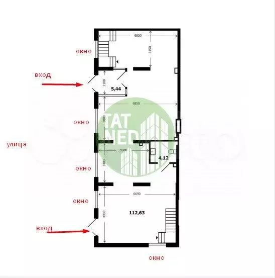 Продам помещение свободного назначения, 170.09 м - Фото 0