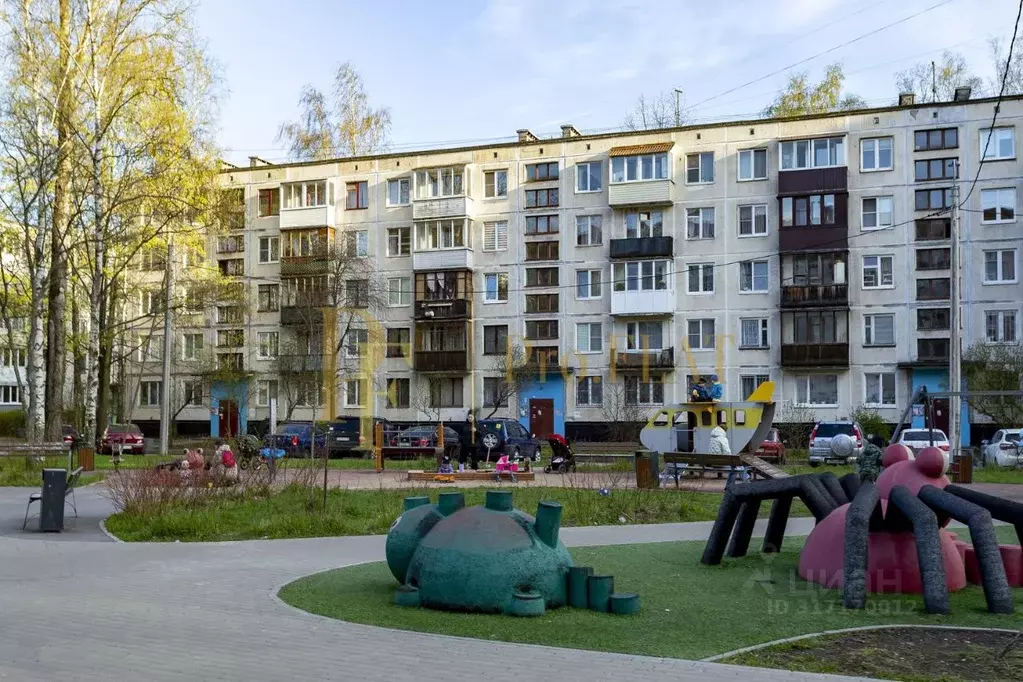 2-к кв. Санкт-Петербург ул. Добровольцев, 40 (43.0 м) - Фото 0