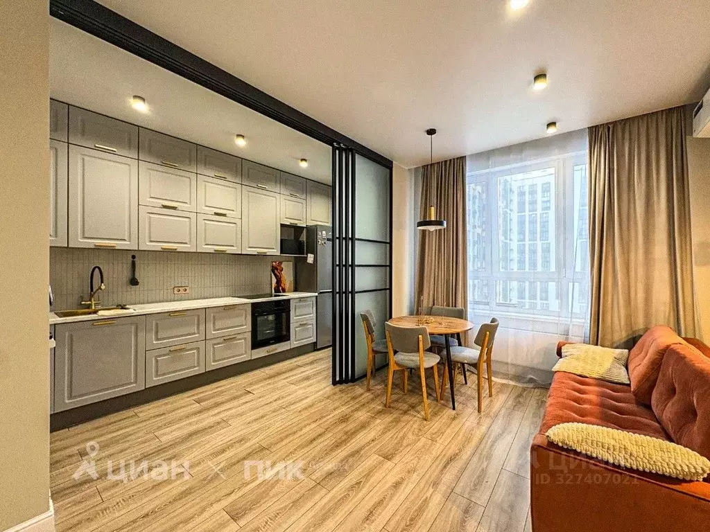 Студия Москва бул. Скандинавский, 9 (31.7 м) - Фото 2