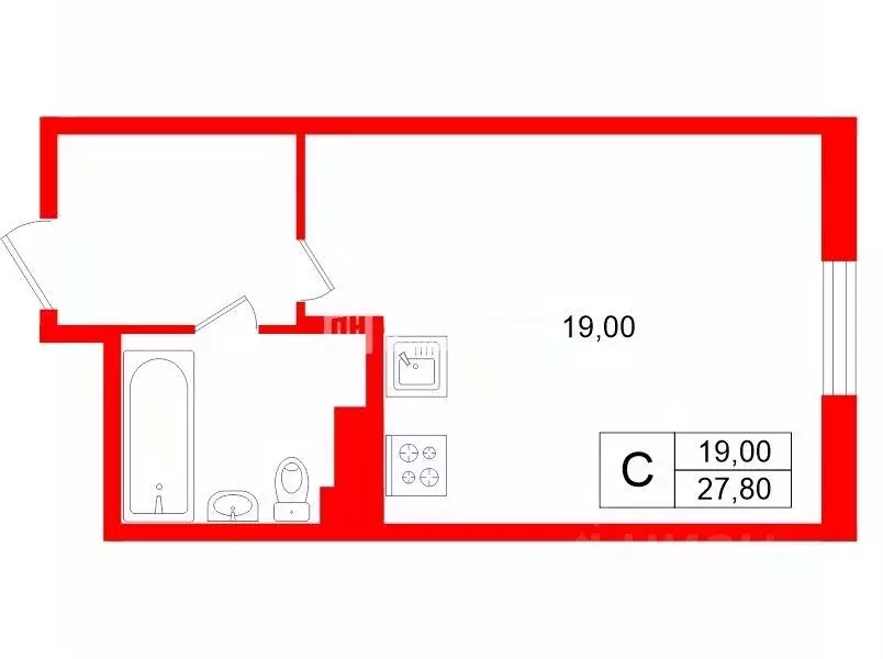 Студия Ленинградская область, Сертолово Всеволожский район, ... - Фото 2