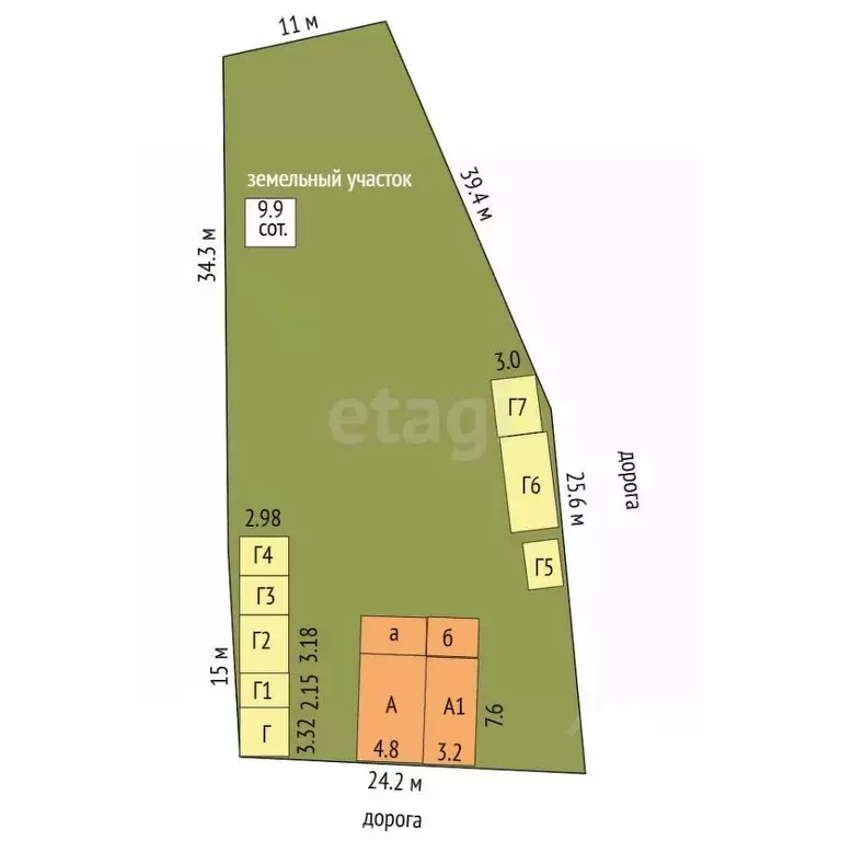 Дом в Башкортостан, Бирск Революционная ул. (45 м) - Фото 2