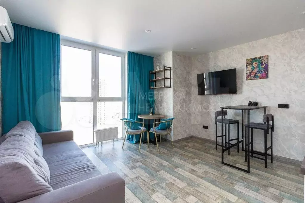Квартира-студия, 27 м, 15/24 эт. - Фото 1