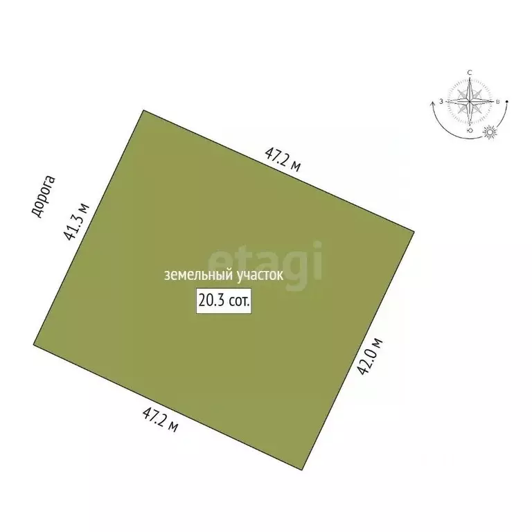 Участок в Свердловская область, Каменский муниципальный округ, д. ... - Фото 2