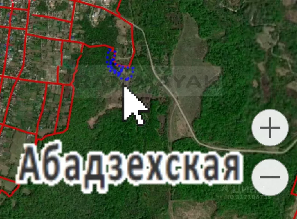 Участок в Адыгея, Майкопский район, Абадзехская ст-ца  (124.03 сот.) - Фото 0