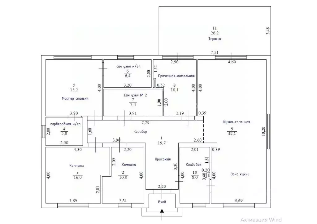 Дом в Калининградская область, Гурьевский муниципальный округ, пос. ... - Фото 2