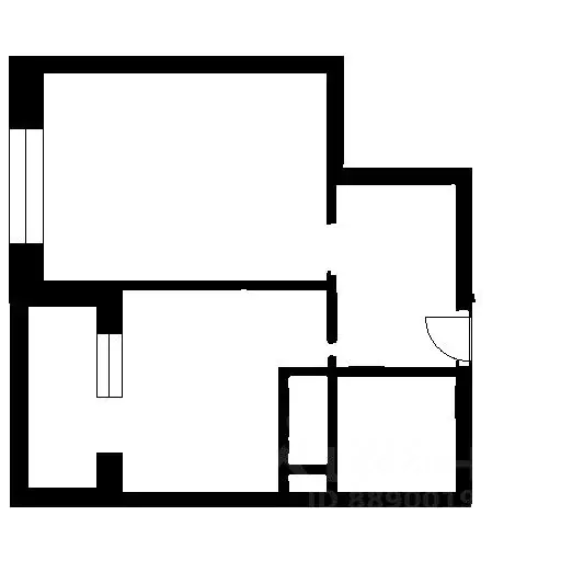 1-к кв. Москва Цимлянская ул., 3к1 (33.0 м) - Фото 1