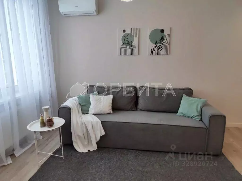 Студия Тюменская область, Тюмень ул. Краснооктябрьская, 6 (33.2 м) - Фото 2