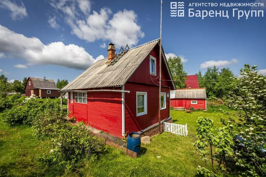 Дом в Карелия, Прионежский район, Деревянкское с/пос, Озерки СНТ  (60 ... - Фото 0