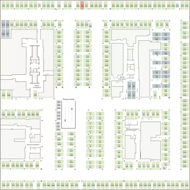 Гараж в Москва Квартал Герцена жилой комплекс, к2 (13 м) - Фото 1
