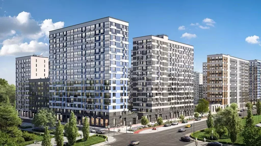 Квартира-студия, 29,3 м, 5/14 эт. - Фото 1