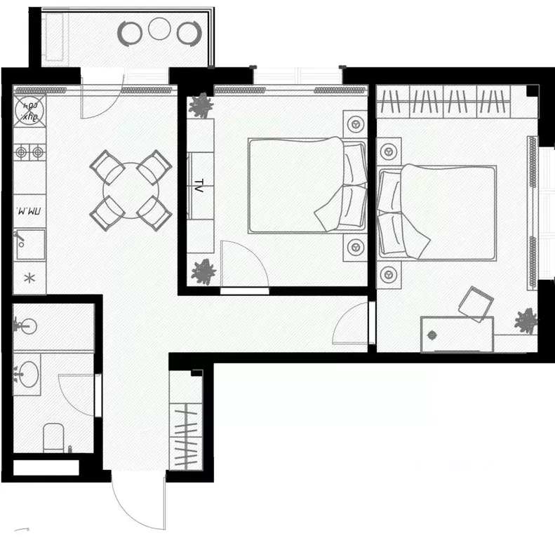 2-к кв. Краснодарский край, Сочи ул. Ленина, 290/8к3 (54.2 м) - Фото 0