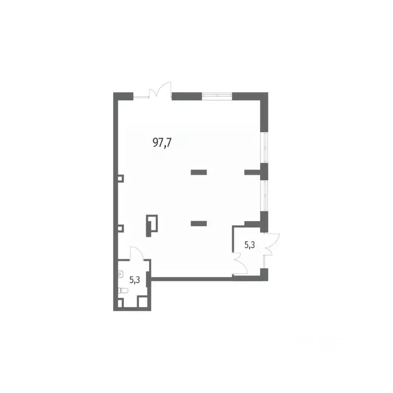 Помещение свободного назначения в Санкт-Петербург ул. Академика ... - Фото 2