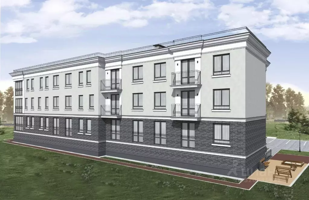 2-к кв. Калининградская область, Зеленоградск ул. Донская, 46 (59.02 ... - Фото 2