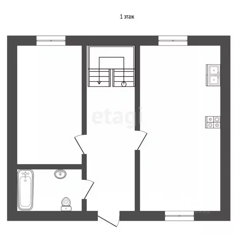 Дом в Саратовская область, Красный Кут Коммунистическая ул., 18 (180 ... - Фото 2