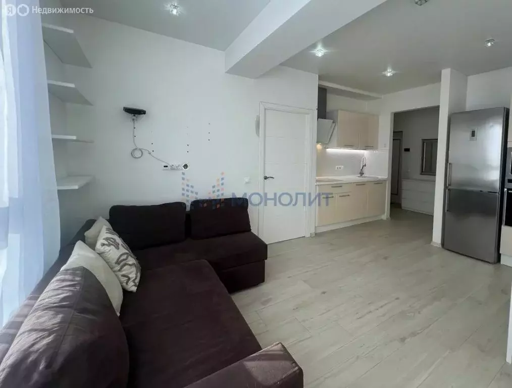 1-комнатная квартира: Нижний Новгород, улица Генкиной, 25А (45.6 м) - Фото 2