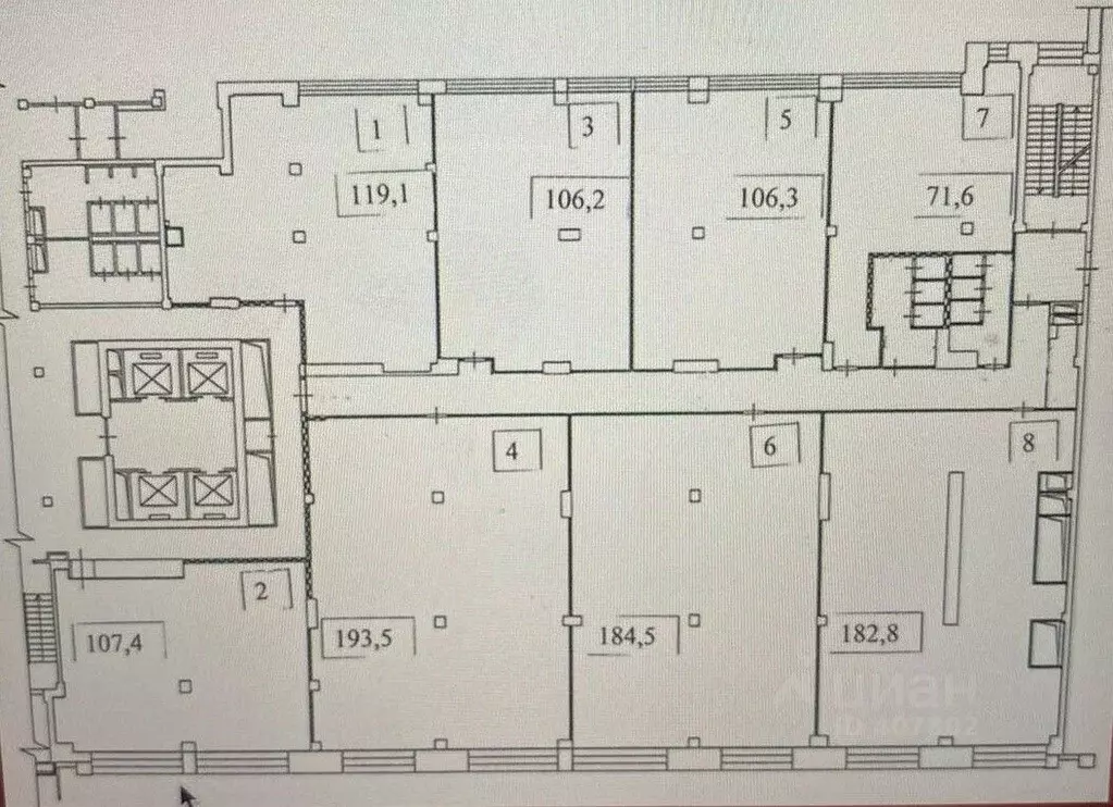 Офис в Москва ул. Бутлерова, 17 (1207 м) - Фото 2
