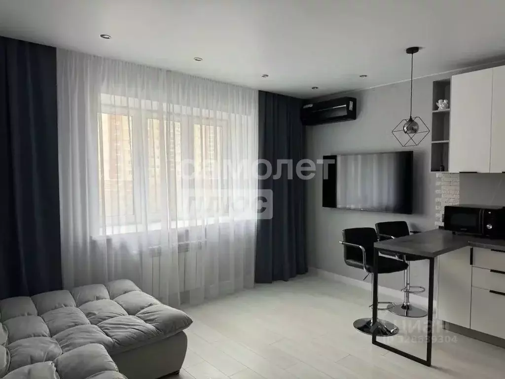 Студия Омская область, Омск ул. Малиновского, 18к3 (29.0 м) - Фото 2