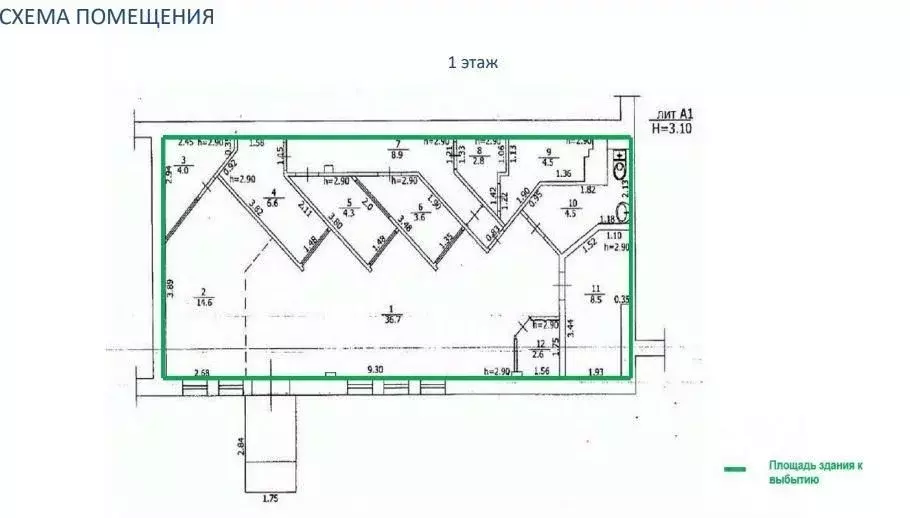 Помещение свободного назначения в Краснодарский край, Туапсе ул. ... - Фото 2