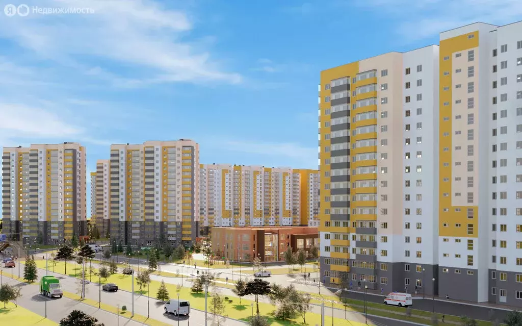 1-комнатная квартира: Красноярск, микрорайон Нанжуль-Солнечный, ... - Фото 2