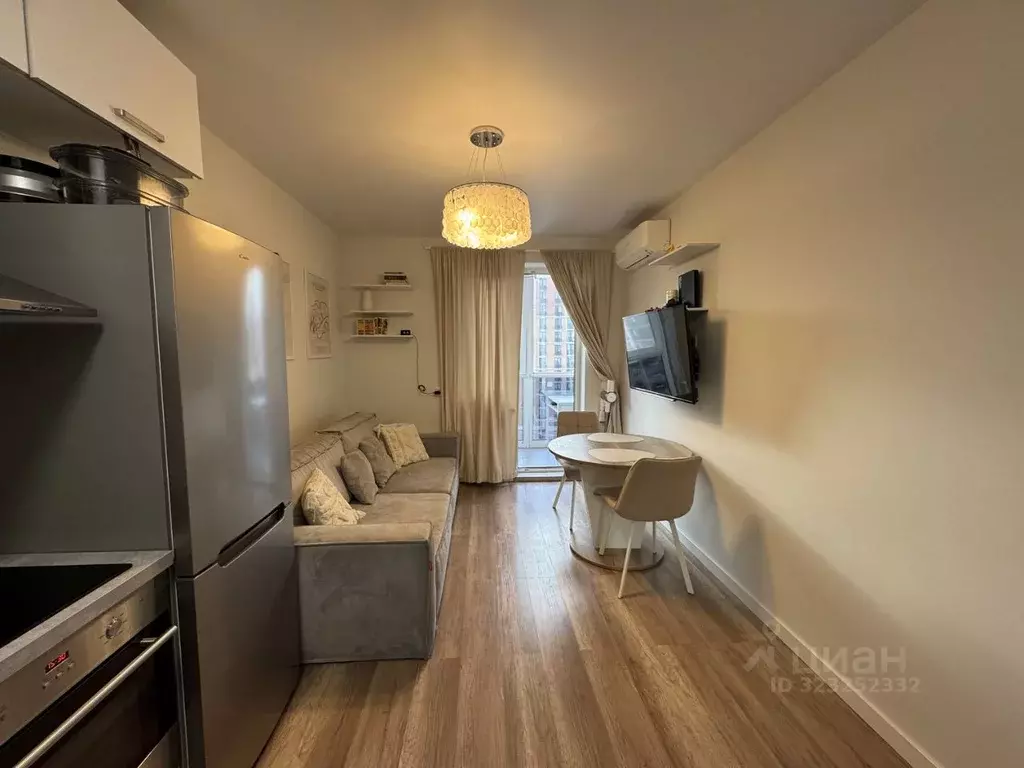 1-к кв. Москва ул. Юлиана Семенова, 8к2 (34.0 м) - Фото 2