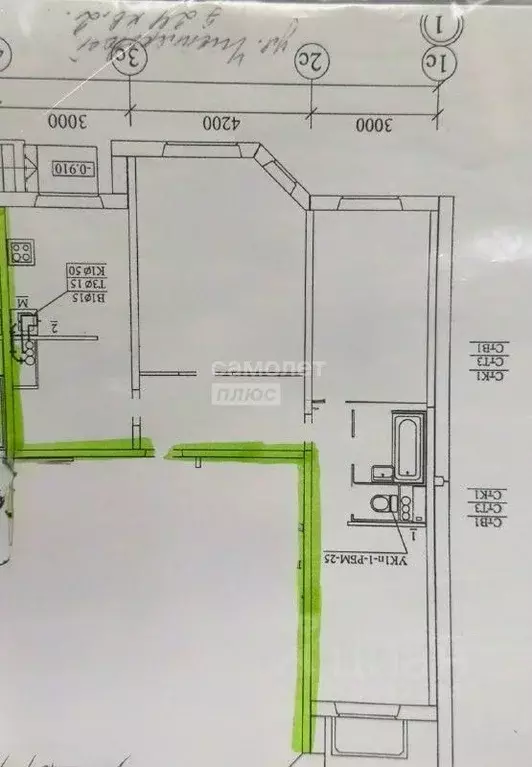 3-к кв. Московская область, Одинцово ул. Чистяковой, 24 (75.0 м) - Фото 2