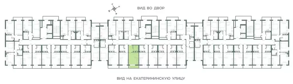 Квартира-студия: Мурино, Екатерининская улица, 11 (22.7 м) - Фото 1