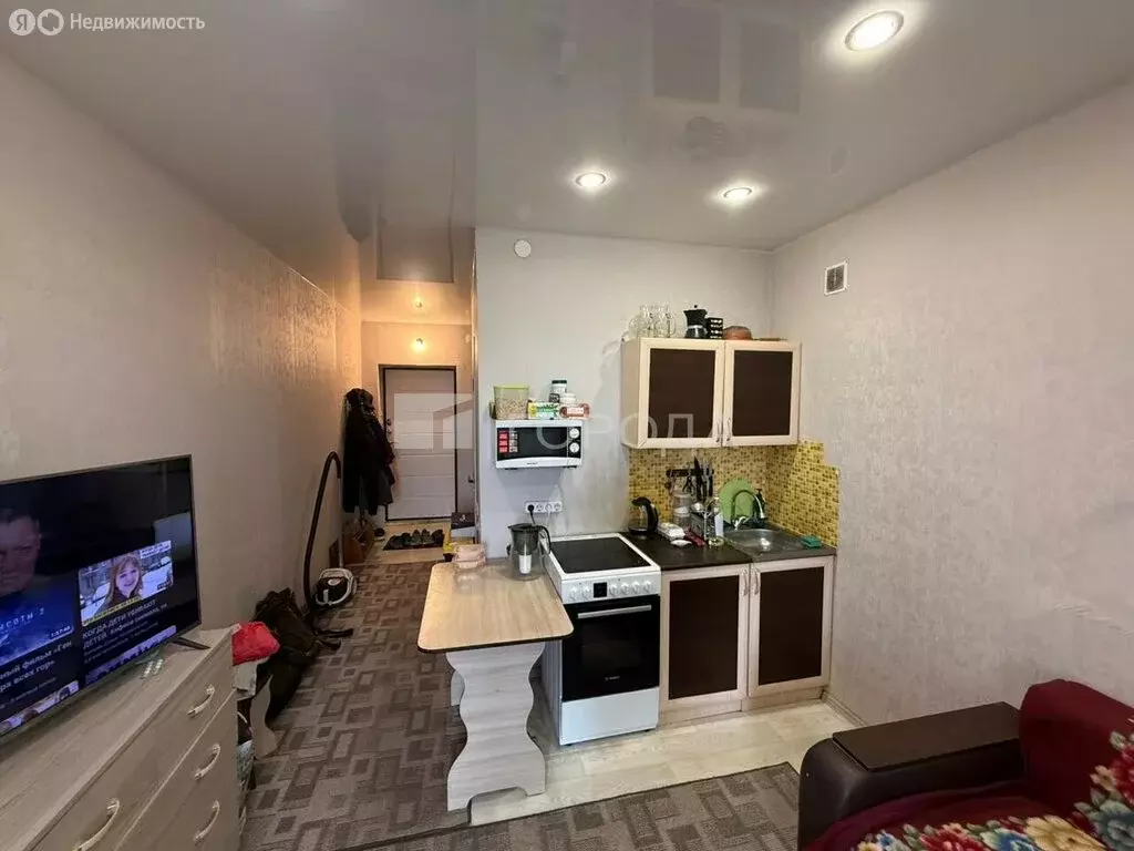 Квартира-студия: Барнаул, улица Крупской, 124 (22 м) - Фото 1