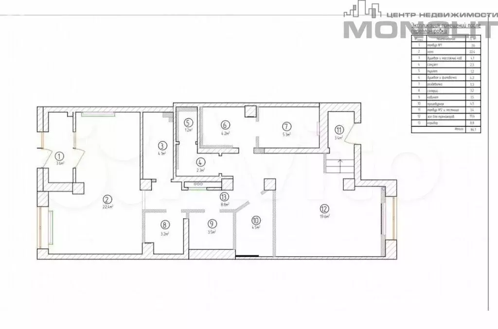 Торговая площадь (90.4 м) - Фото 2