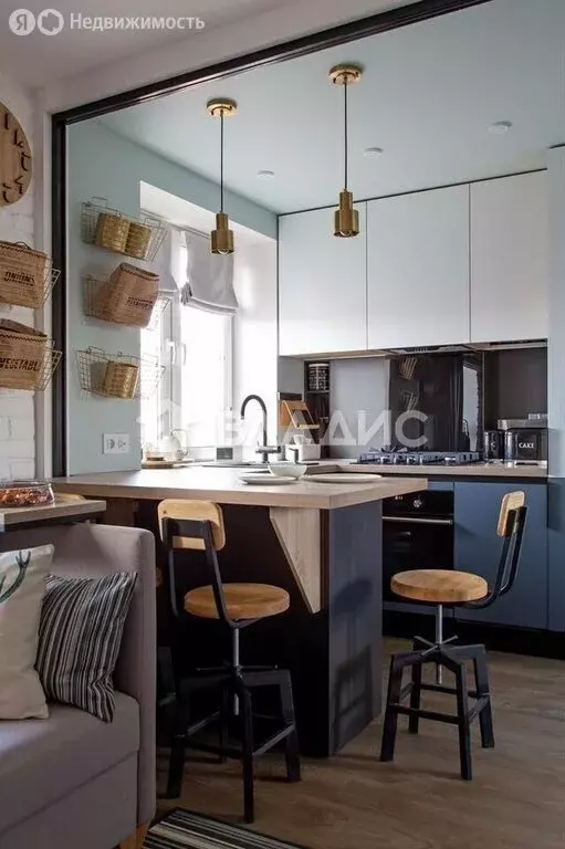 2-комнатная квартира: Москва, Грузинский переулок, 14 (35 м) - Фото 1