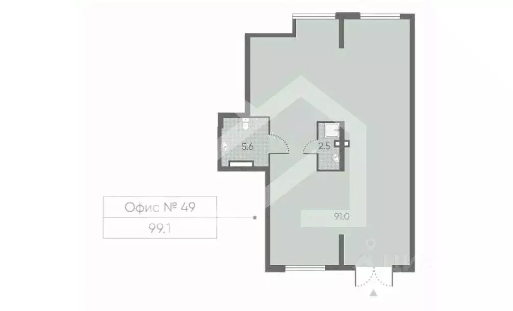 Помещение свободного назначения в Москва Производственная ул., 17 (99 ... - Фото 2